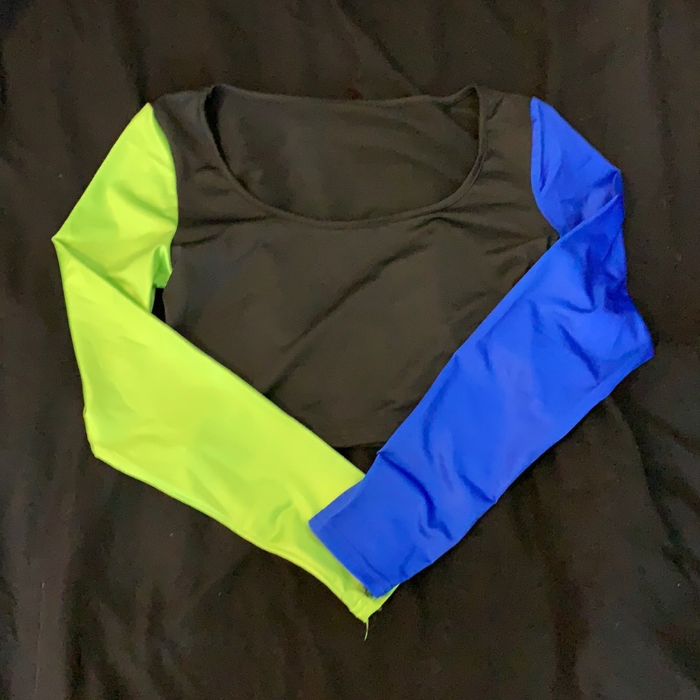 Multicolored crop top size M from SHEIN